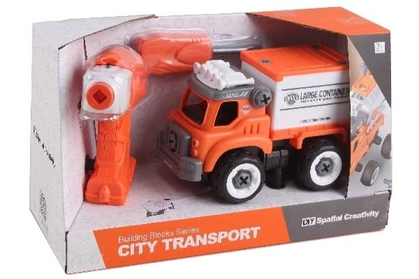 Contruck radiostyrd containerbil med ljud (DIY/bygg själv)