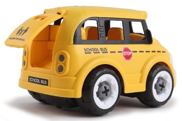 Contruck radiostyrd skolbuss med ljud (DIY/bygg själv)