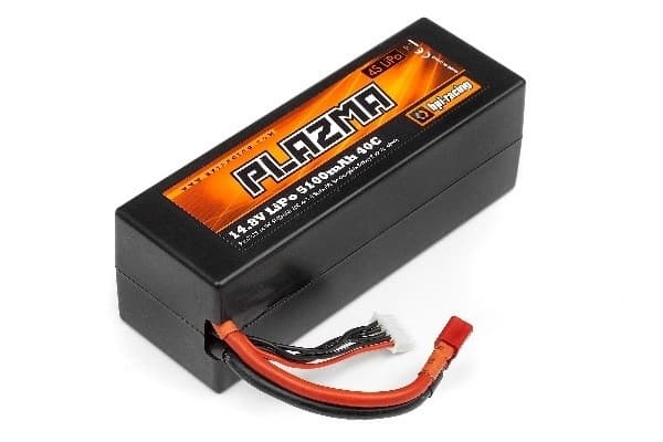 Plazma 14.8V 5100Mah 40C Lipo batteripakke 75.48Wh