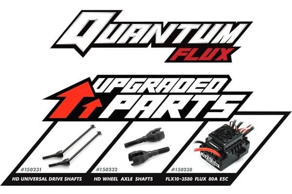 Maverick Quantum XT Flux 80A 1-10th Scale 4WD Electric, Silver