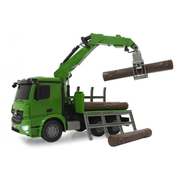 Mercedes Benz Actros RC Lastbil - JAMARA - Grön - För barn - Radiostyrd - Utomhus