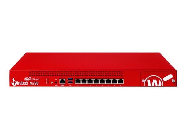 WatchGuard Firebox M290, 1180 Mbit/s, 5,8 Gbit/sek, 800 Mbit/s, 2,4 Gbit/sek, 696 Mbit/s, 1,47 Gbit/sek.