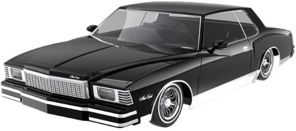 RedCat Monte Carlo Hopping Lowrider - Sort