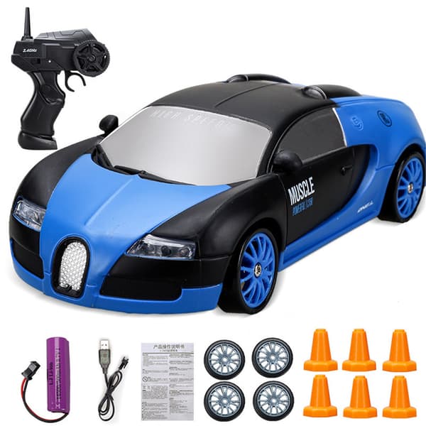 1/24 2.4G 4WD Drift RC Car Street Vehicles RTR-malli