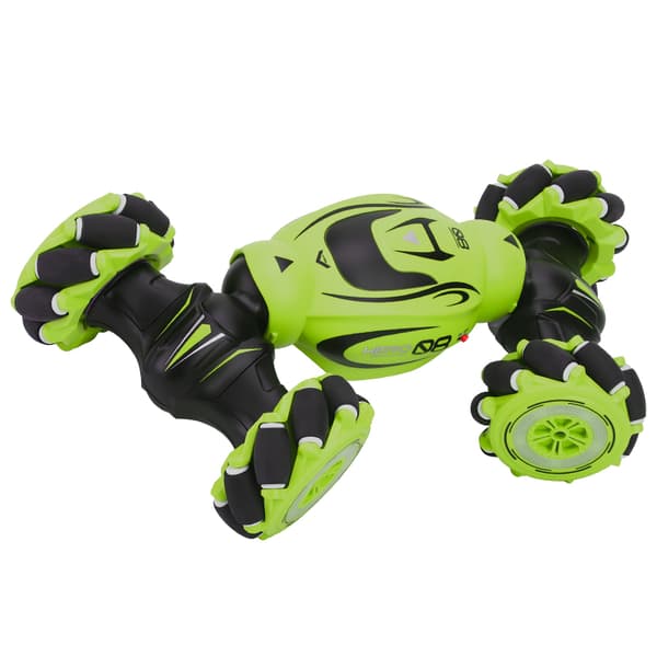 D876 1:16 4WD RC Car Off Road Drift Racing Gele Induktio Musiikki Light Twist High Speed Stunt muotoutuva