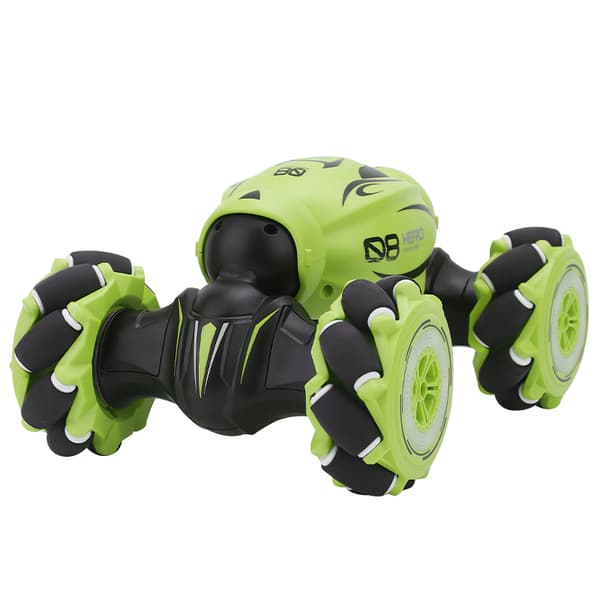 D876 1:16 4WD RC Car Off Road Drift Racing Gele Induktio Musiikki Light Twist High Speed Stunt muotoutuva