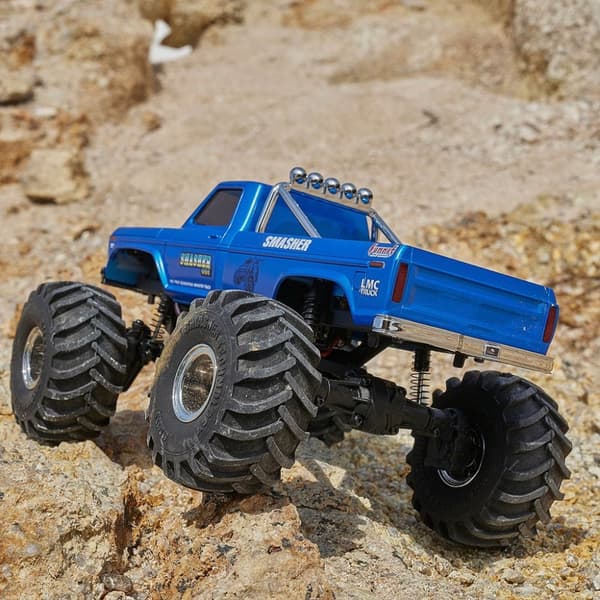 FMS FCX24 Smasher 1/24 Monster Truck Blue V2