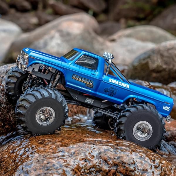 FMS FCX24 Smasher 1/24 Monster Truck Blue V2