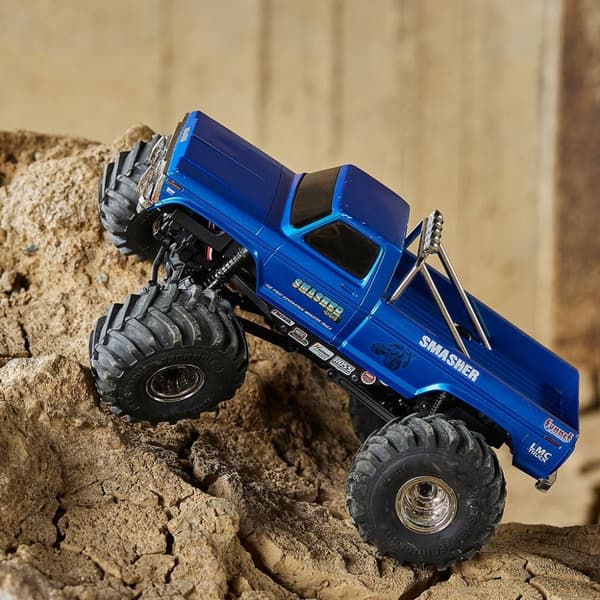 FMS FCX24 Smasher 1/24 Monster Truck Blue V2