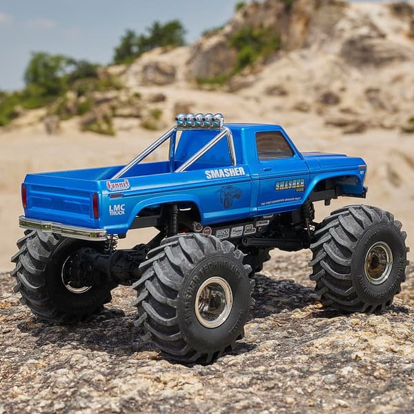 FMS FCX24 Smasher 1/24 Monster Truck Blue V2