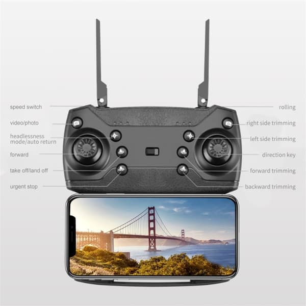 LS-E525 Drone 4K Dual HD -kameralla