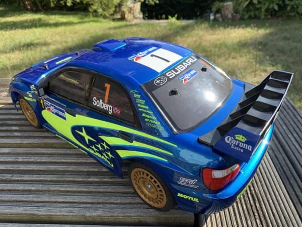 Tamiya Impreza Mexico 04 Solberg TT-01E - Sæt
