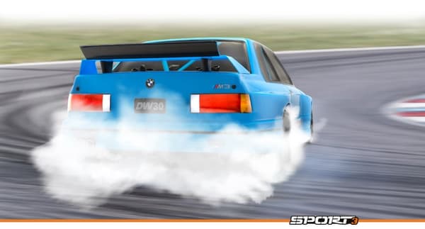 HPI RS4 Sport 3 Drift BMW M3 E30 :: Komplet