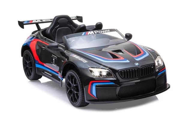 Jamara elektrisk børnebil Bmw M6 Gt3 12v Sort
