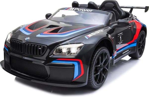 Jamara elektrisk børnebil Bmw M6 Gt3 12v Sort
