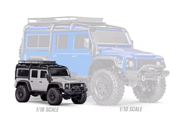 Traxxas TRX-4M Land Rover Defender Orange 1/18RTR