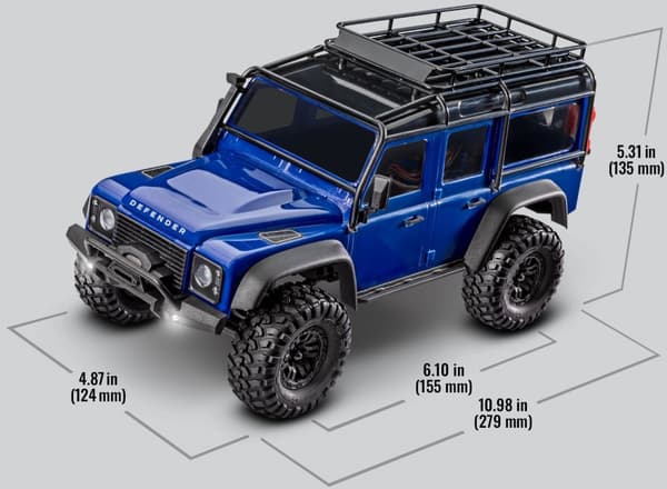 Traxxas TRX-4M Land Rover Defender Orange 1/18RTR