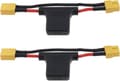 Miniatyrbillede 1 af 6: 2stk XT60 han til XT60 hun med sikring 30A 12AWG silikonetråd elektriske cykler - tilbehør til fjernbetjening legetøj forlængerkabel