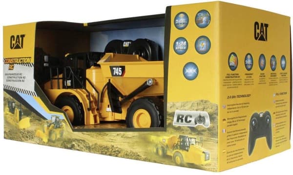 R/C Cat 745 ADT Tipper - 1:24 - Diecast Masters - Radiostyrd