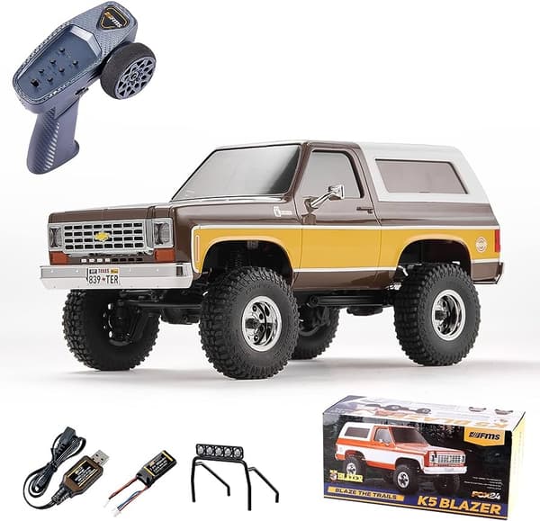 FMS Chevrolet K5 1/24 4x4 Crawler RTR Brown