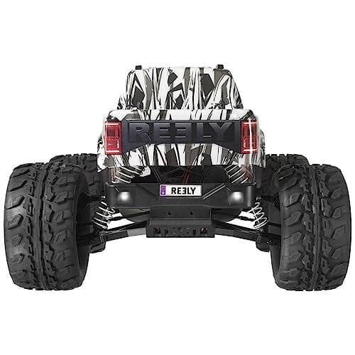 Reely New2 Super Combo Brushless 1:10 RC model bil elektrisk monstertruck firehjulstræk (4WD) 100% RtR 2,4 GHz inkl. batteri, oplader og senderbatteri