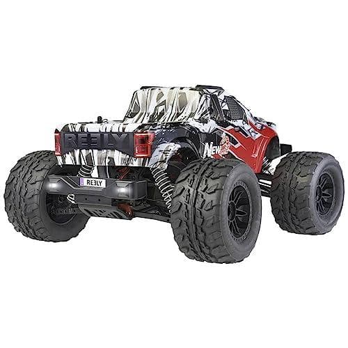 Reely New2 Super Combo Brushless 1:10 RC model bil elektrisk monstertruck firehjulstræk (4WD) 100% RtR 2,4 GHz inkl. batteri, oplader og senderbatteri