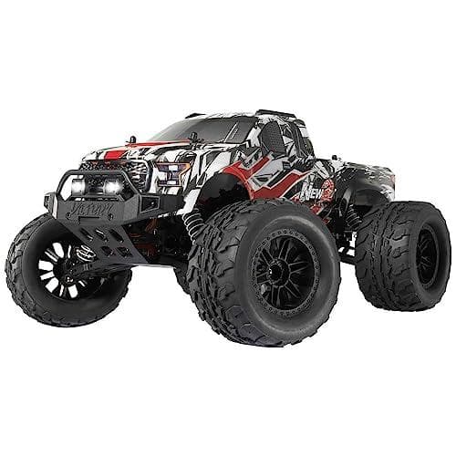 Reely New2 Super Combo Brushless 1:10 RC malli auto sähköinen monsteriauto neliveto (4WD) 100% RtR 2,4 GHz sis. akun, laturin ja lähettimen akut (RE-7