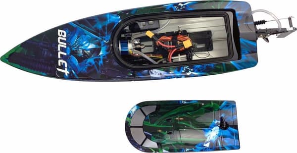 RC Speedboat Bullet V4 740mm 4S Børsteløs ARTR
