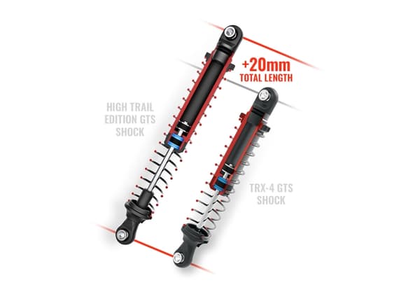 Traxxas TRX-4 Sport High Trail Röd 1/10 RTR