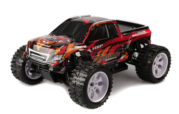 HSP Brontosaurus 1:10 Red Monster :: Komplett