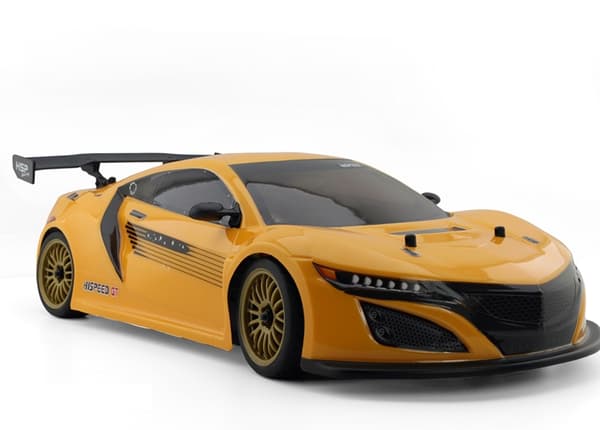 HSP GT On-Road - 1:10 Brushless Yellow : Komplett