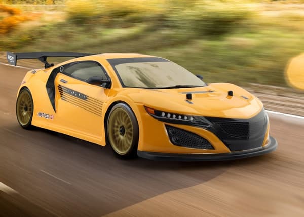 HSP GT On-Road - 1:10 Brushless Yellow : Komplett