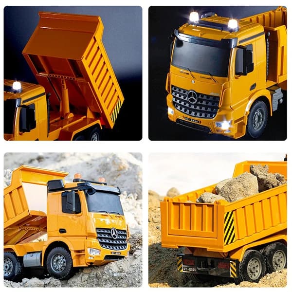 Mercedes Benz Arocs Lastbil RC Dumper 1:20 2.4G 8CH