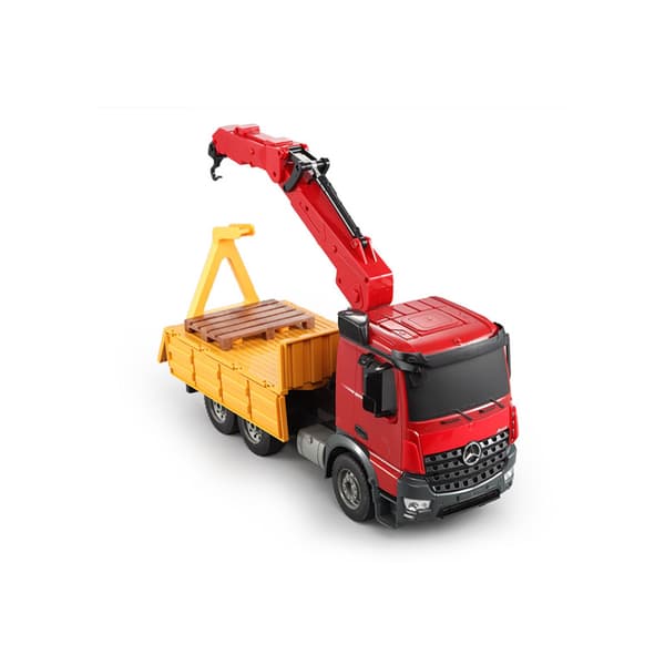 Mercedes Benz Arocs fjärrstyrd lastbil med kran 1:20 2.4G 8CH