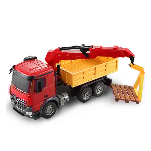 Mercedes Benz Arocs fjärrstyrd lastbil med kran 1:20 2.4G 8CH
