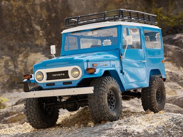 FMS Toyota FJ40 1/10 4x4 Crawler RTR Blå