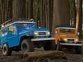 Miniatyrbild 7 av 11: FMS Toyota FJ40 1/10 4x4 Crawler RTR Blå