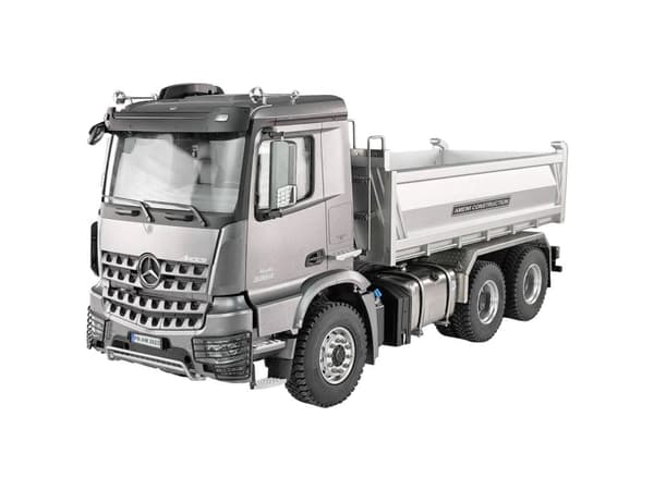 Amewi 22644 Mercedes-Benz Arocs Pro 6x6 1:14 Elektronik RC-modellastbil RtR inkl. batteri, oplader og senderbatterier, Med lydningsfunktion, med lyse