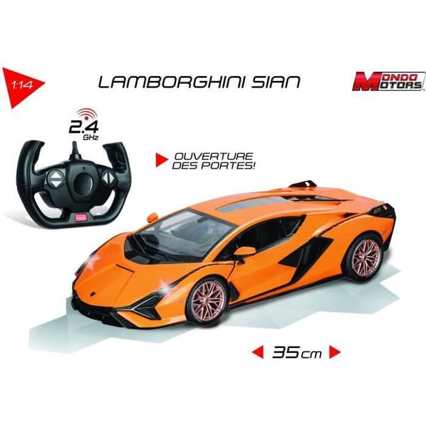 Lamborghini Sian radiostyrt fordon skala 1:14 med ljuseffekter