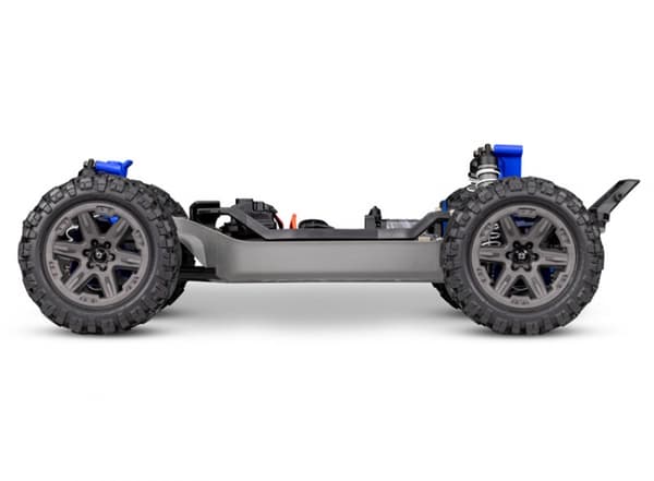 Traxxas Rustler 4x4 BL-2S RTR TQ Blå