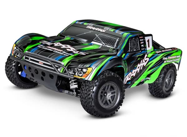 Traxxas Slash 4x4 BL-2S RTR TQ Grøn