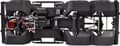 Miniatyrbillede 6 af 9: Amewi AMXRock RCX103B Scale Crawler 6x6 Pick-Up 1:10ARTR Radiostyret model Crawler Truck Elmotor 1:10