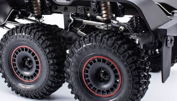 Amewi AMXRock RCX103B Scale Crawler 6x6 Pick-Up 1:10ARTR Radiostyret model Crawler Truck Elmotor 1:10