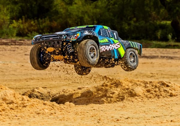 Traxxas Slash 4WD Ultimate TSM TQi RTR Grön