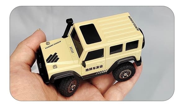 Mini Crawler 4WD 1/43 Grå - RTR