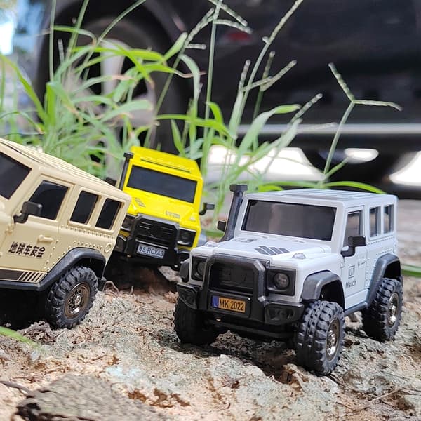 Mini Crawler 4WD 1/43 Grå - RTR