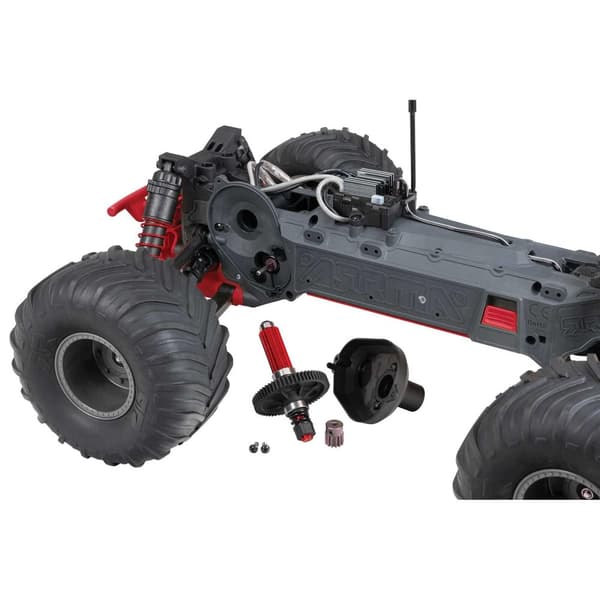 ARRMA Gorgon Mega 2WD Rød - Komplet