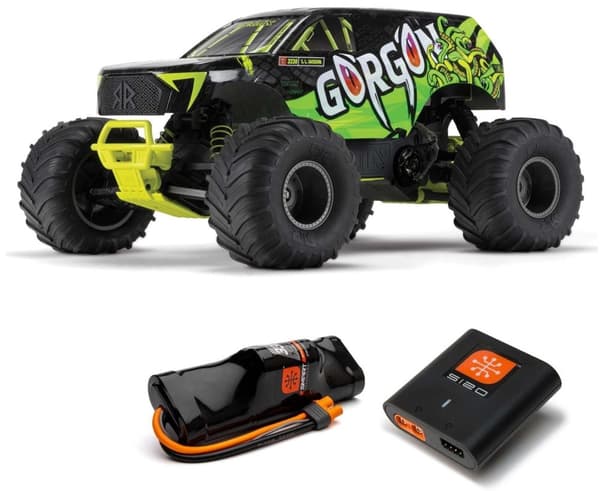 ARRMA Gorgon Mega 2WD Gul - Komplett