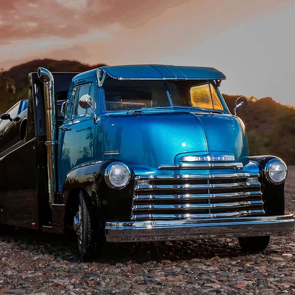 RedCat Custom Hauler Chevrolet 1953 - Blå