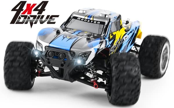 Guokai 1:16 4WD MonsterTruck Radiostyrd  Off-Road  2,4Ghz 35 km/h, Blå